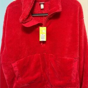 All in Motion Red Fleece Jacket